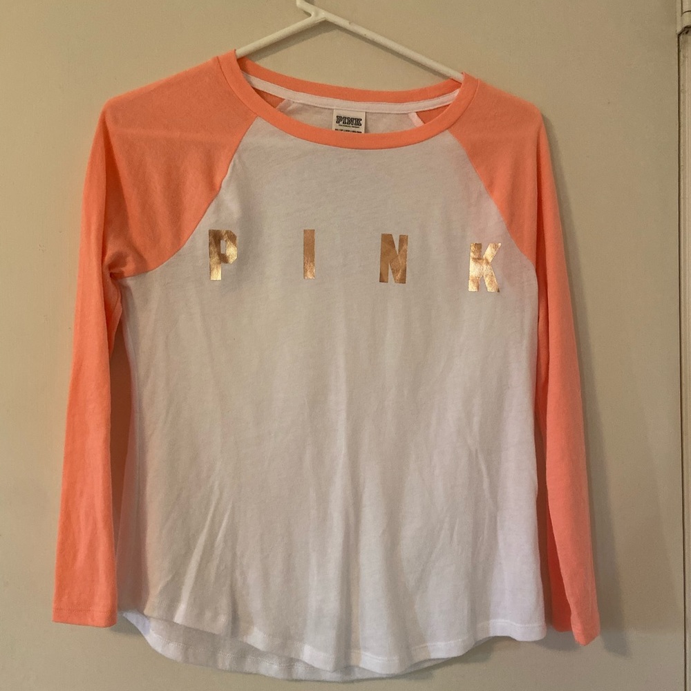 Pink long sleeve shirt